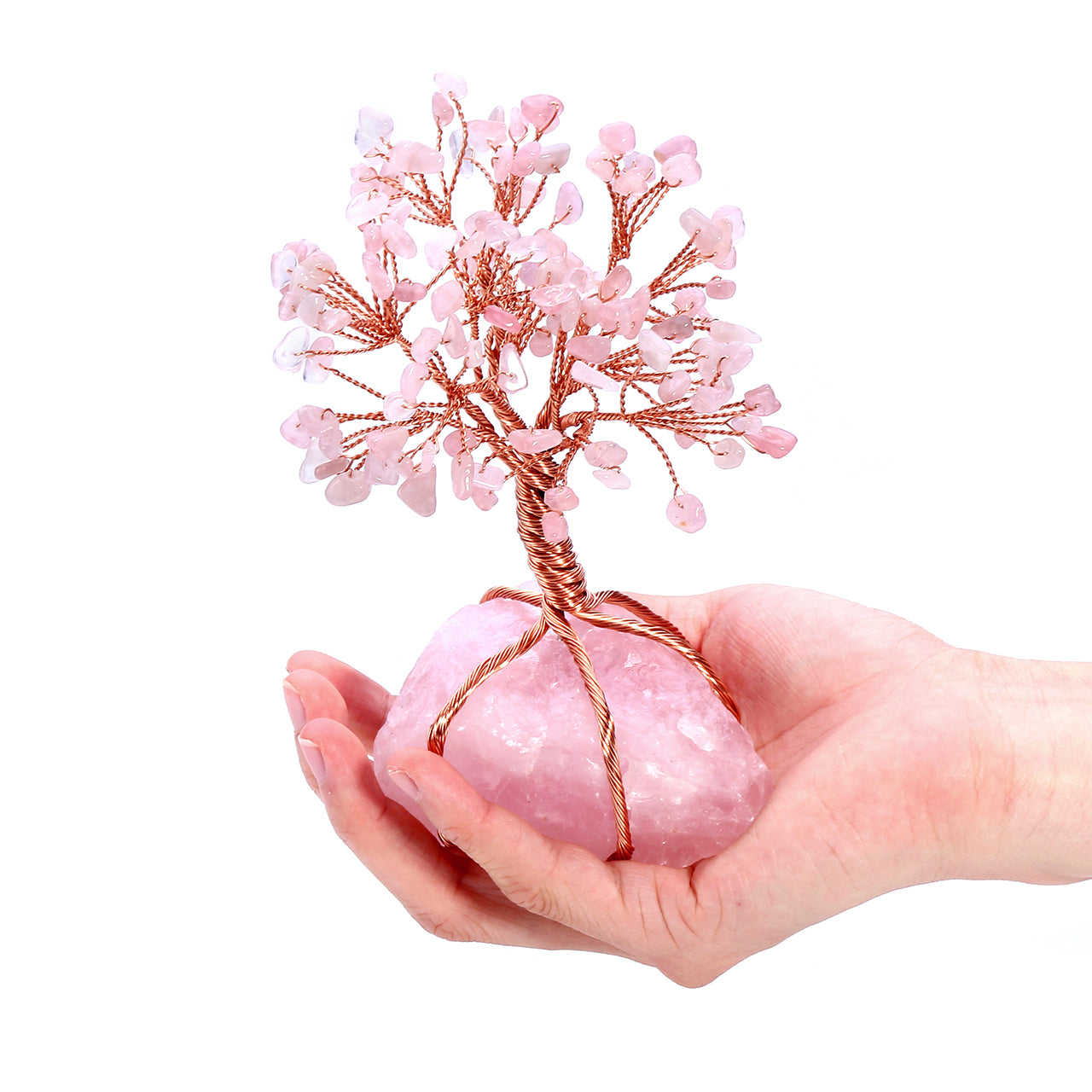 Rose Quartz Crystal Tree | Feng Shui Tree | Crystal Gemstone hotsell Tree | Money Tree | Lucky Tree |