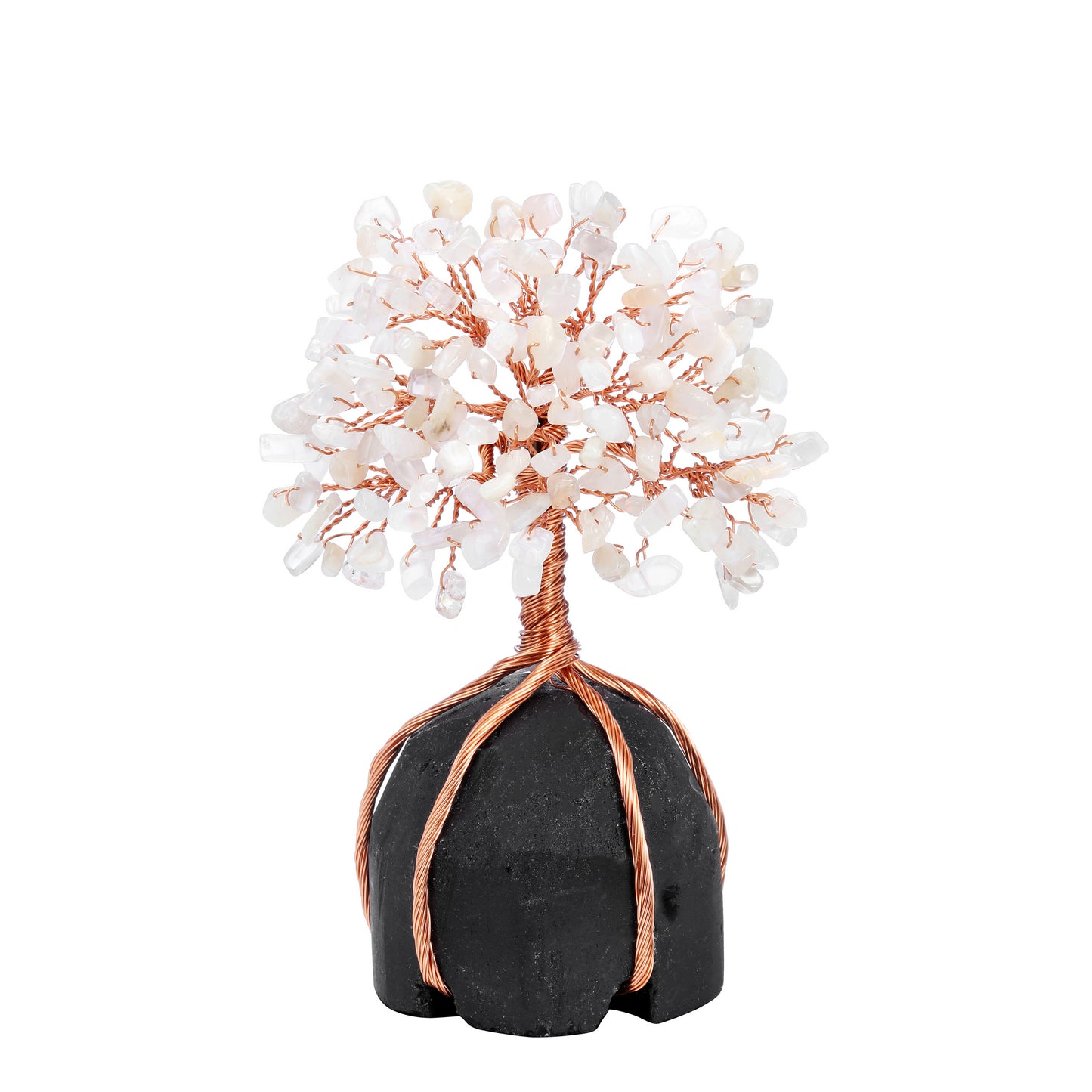 Natural Crystals Money Tree with Base Feng Shui Ornament | Jovivi