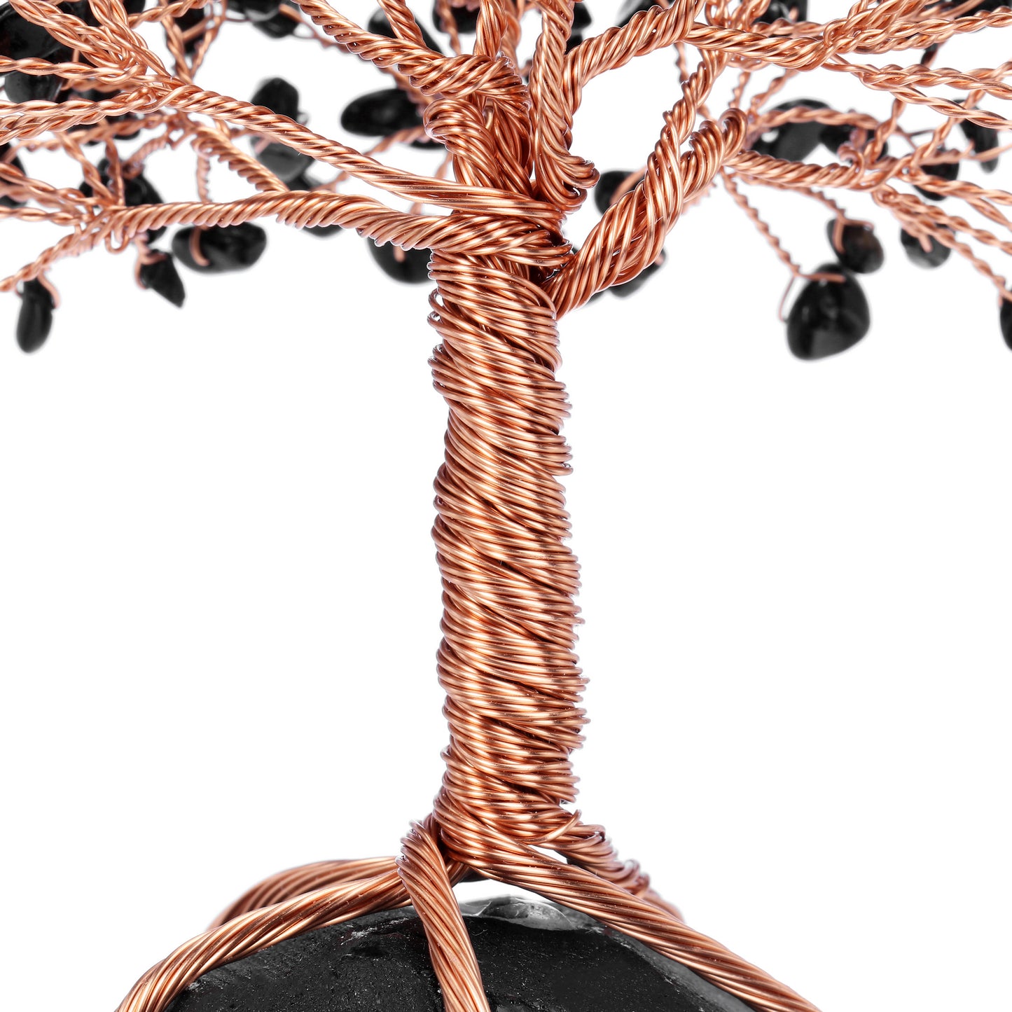 Natural Crystals Money Tree with Base Feng Shui Ornament | Jovivi