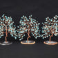 Natural Crystals Money Tree with Agate Slices Base Feng Shui Ornament | Jovivi - Jovivi