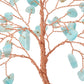 Natural Crystals Money Tree with Agate Slices Base Feng Shui Ornament | Jovivi - Jovivi