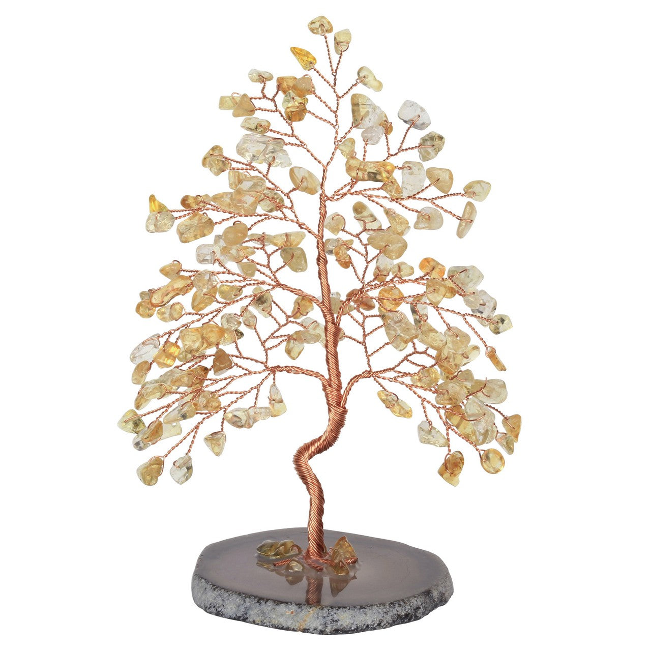 Healing Crystals Money Tree with Base Feng Shui Ornament | Jovivi