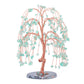 Natural Crystals Money Tree with Agate Slices Base Feng Shui Ornament | Jovivi - Jovivi
