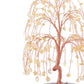 Natural Crystals Money Tree with Agate Slices Base Feng Shui Ornament | Jovivi - Jovivi
