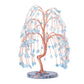 Natural Crystals Money Tree with Agate Slices Base Feng Shui Ornament | Jovivi - Jovivi