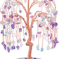 Natural Crystal Tree of Life Money Tree Feng Shui Ornament | Jovivi