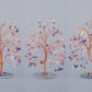 Natural Crystals Money Tree with Agate Slices Base Feng Shui Ornament | Jovivi - Jovivi