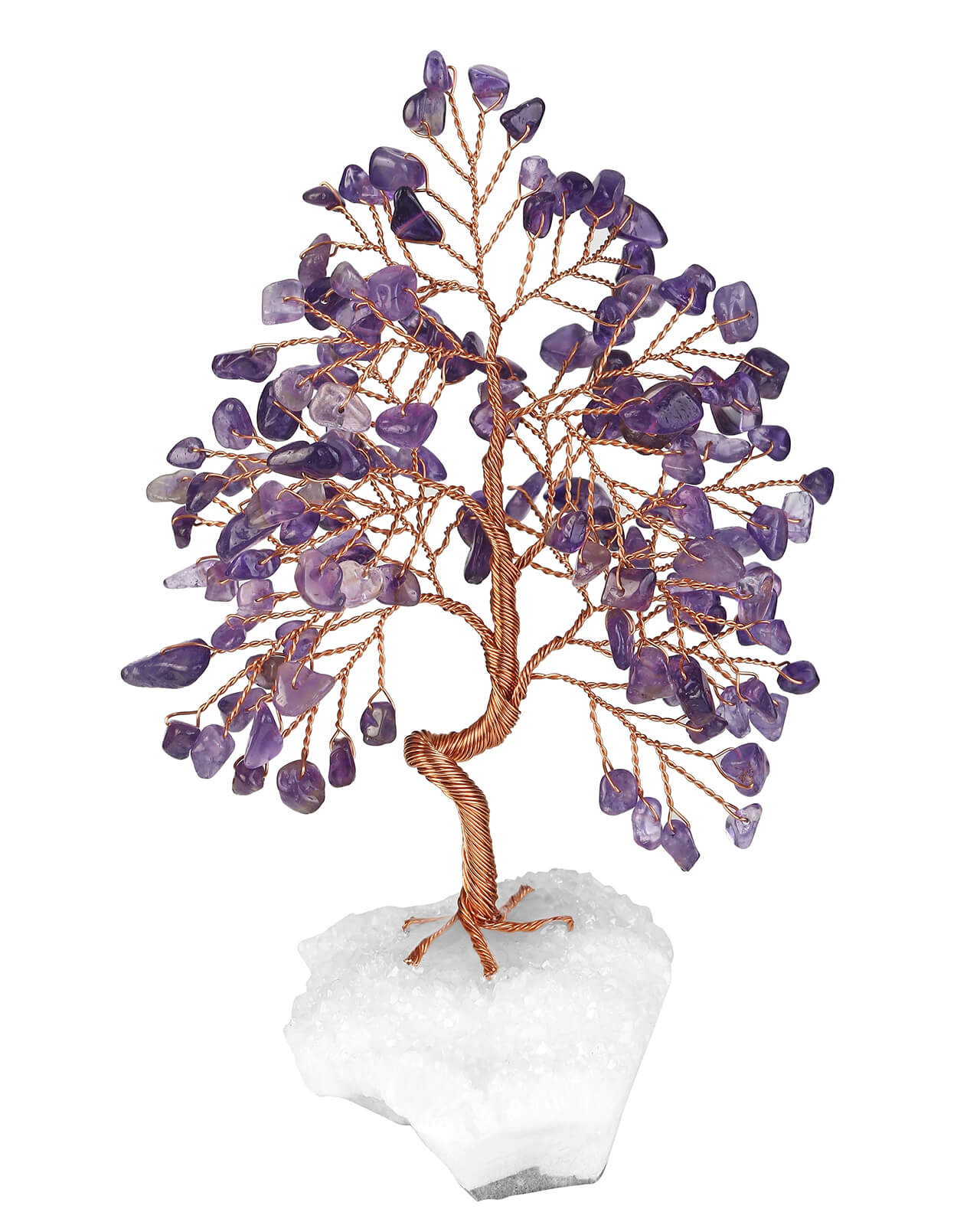 asd036502 jovivi amethyst beaded tree healing crystal  gemstones for home decoration