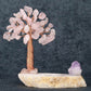 asd038903 jovivi natural rose quartz agate base home decor