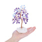 Natural Crystals Money Tree with Base Feng Shui Ornament | Jovivi