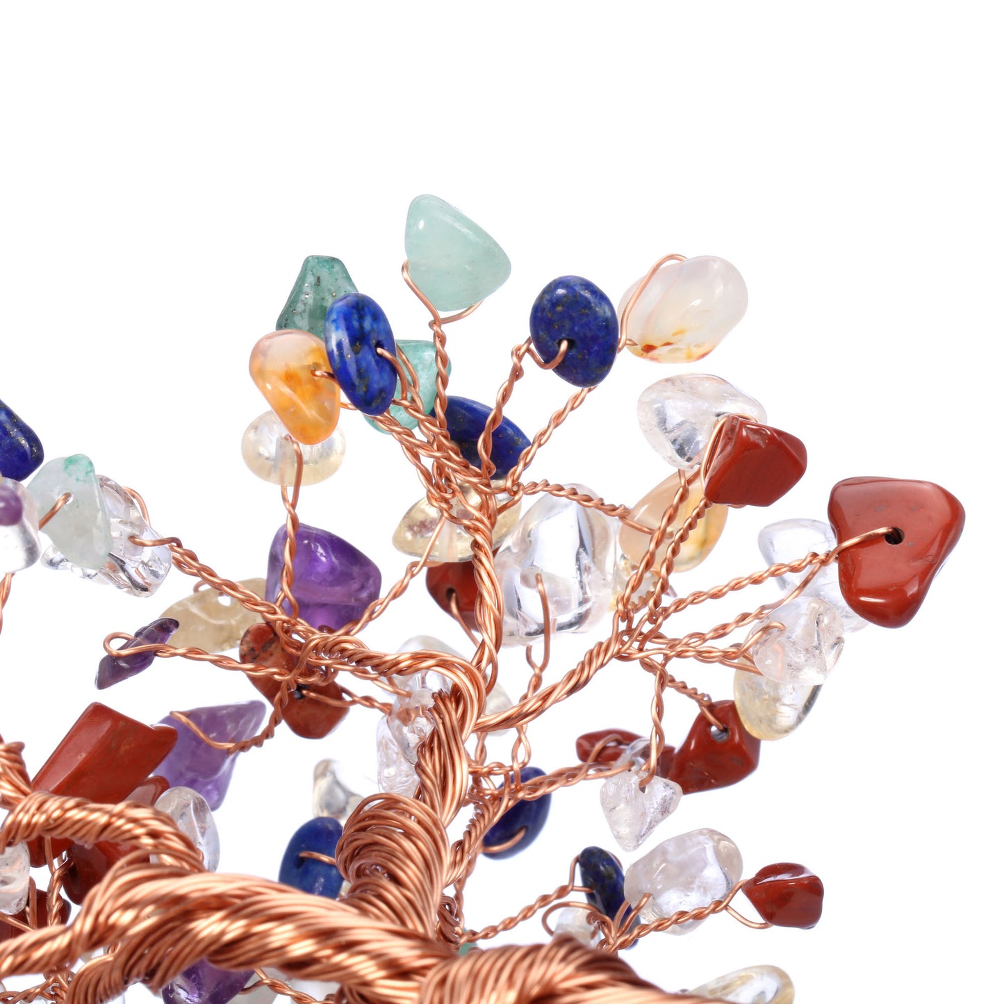 Natural Crystals Money Tree with Base Feng Shui Ornament | Jovivi