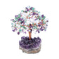 Natural Crystals Money Tree with Base Feng Shui Ornament | Jovivi