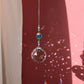Blue Water Drop Shape Crystal Suncatcher Hanging Ornaments | Jovivi