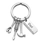 jovivi repair tools keychain daddy gift for birthday, fld017501