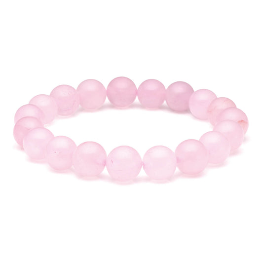 Jovivi natural rose quartz bracelet for women birthday gift
