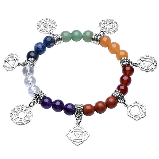 Jovivi 7 Chakra Healing Mala Yoga Meditation Bracelets