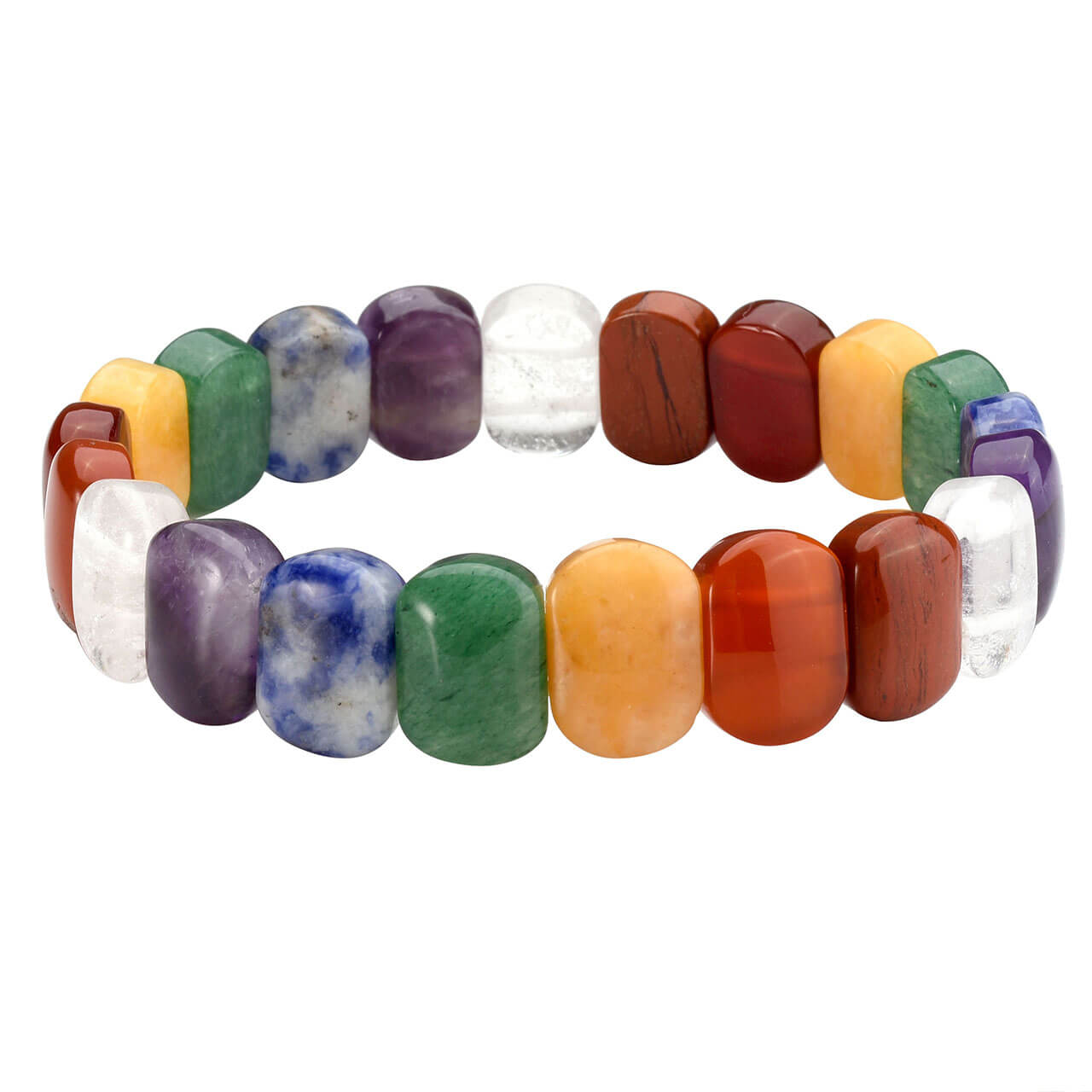 Jovivi 7 chakras yoga beads bracelets relationship bracelets for couples