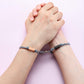 jkb028506 jovivi personalized Nameplate ID Bracelets for couples magnetic bracelet