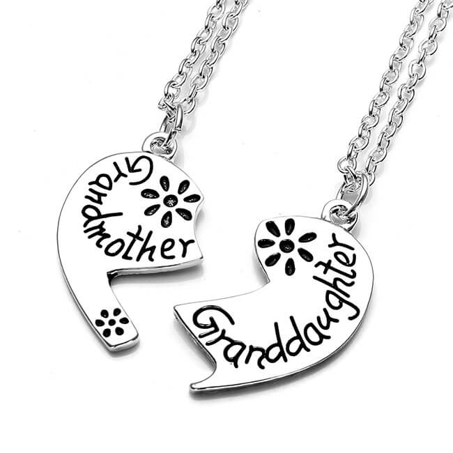 Grandmother and deals granddaughter necklaces