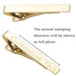 Personalized Engraving Stainless Steel Mens Mirror Tie Bar Clip | Jovivi - Jovivi