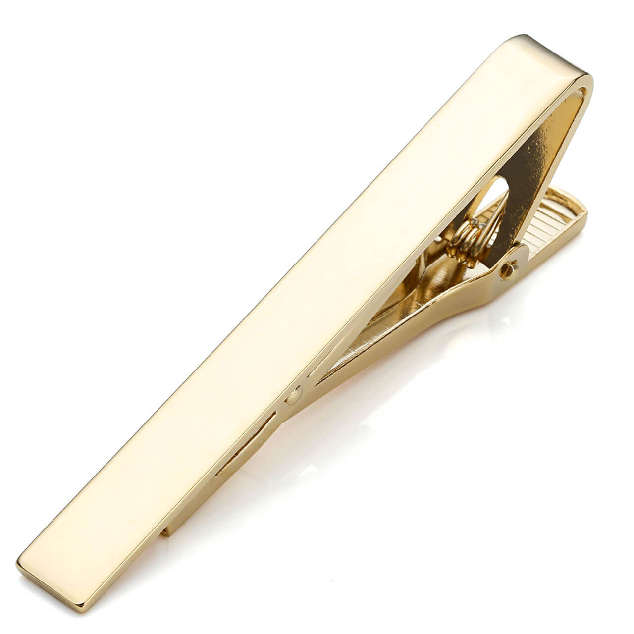 Jovivi initials mens personalize engrave tie clip 