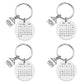 jovivi personalized calendar keychain special date key ring 