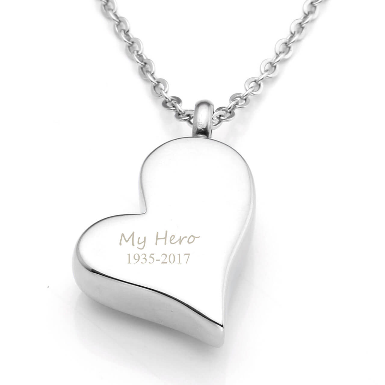 Backside of the heart pendant necklace, jng049901