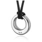 Personalized Circle of Life Urn Necklace for Ashes Sliver | Jovivi