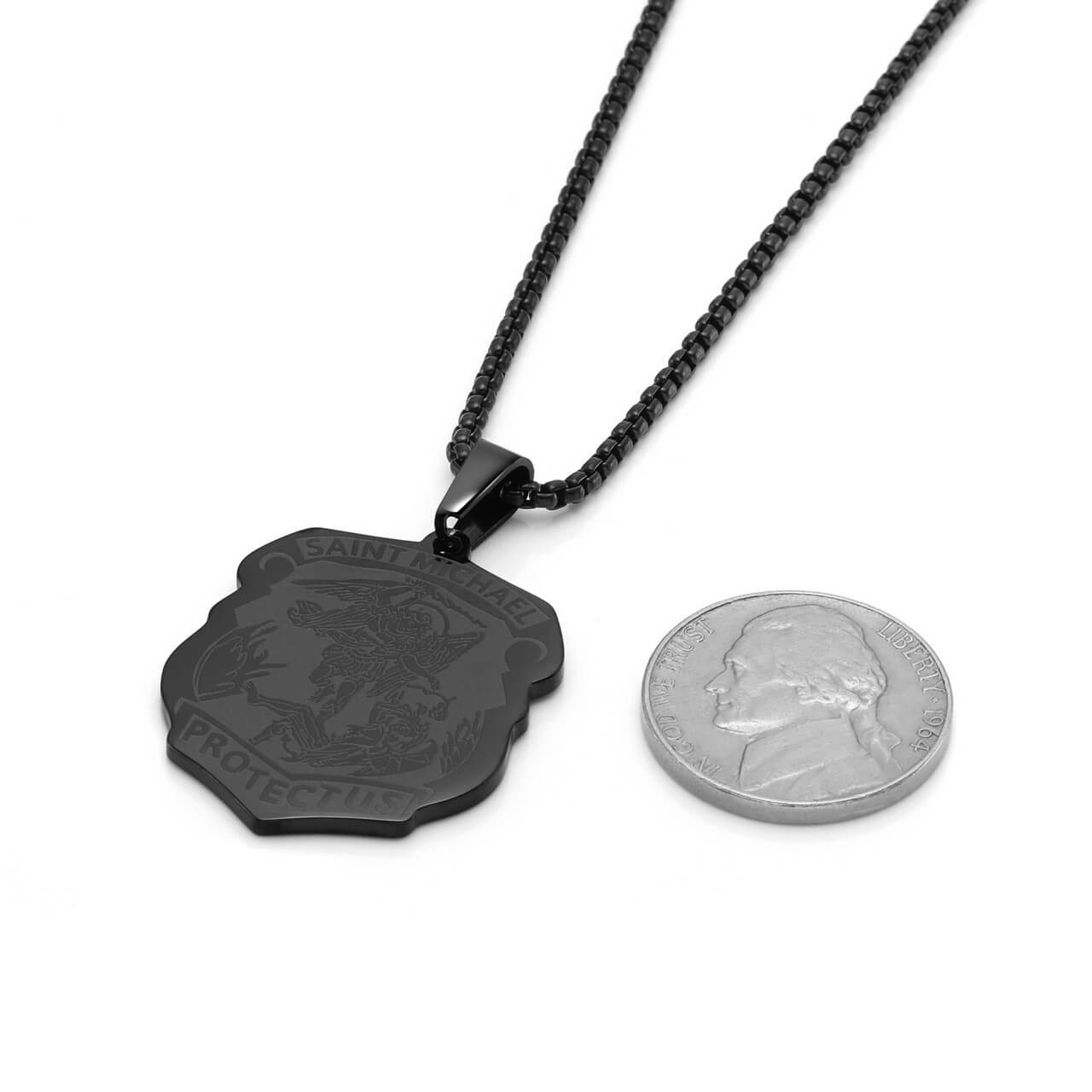 Saint Michael Necklace Protection Necklace | Jovivi