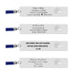 Jovivi tassels bookmarks custom message tag bookmarks - example engraving, jnm000502