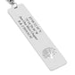 Personalized Metal Message Tag Bookmarks with Tassels | Jovivi - Jovivi