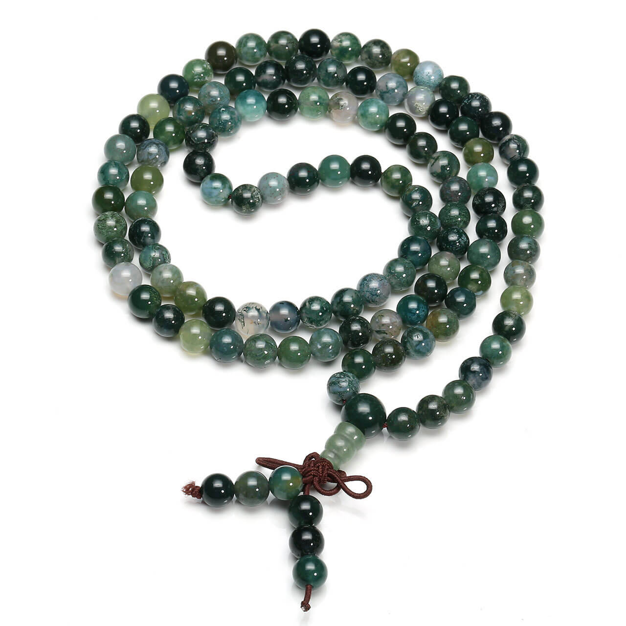 jovivi semi-precious mala beaded bracelet