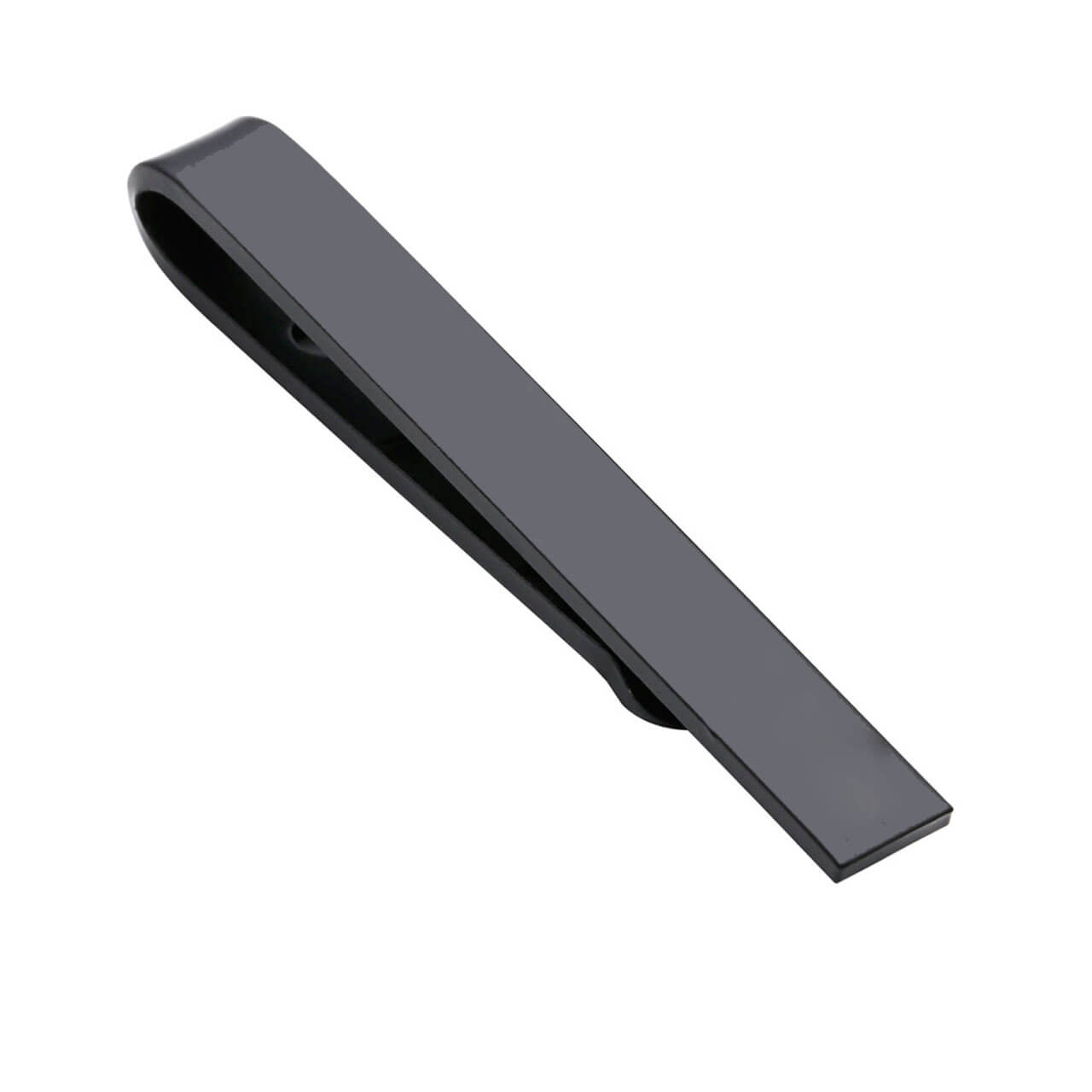Jovivi black tie bar clip for father