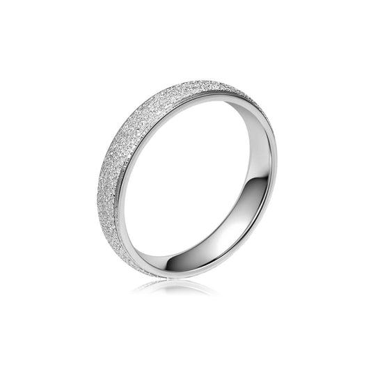 Frosted Ring 4mm | Jovivi