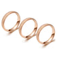 Frosted Ring 4mm | Jovivi