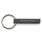 jnf000504 jovivi personalized tube vertical bar keychain set for family, front side
